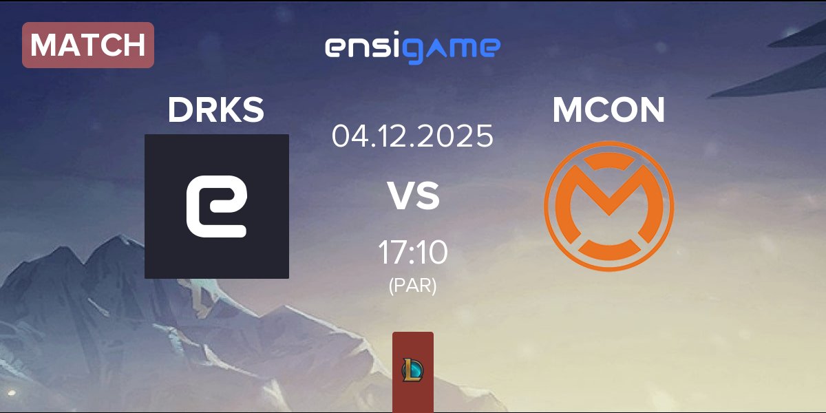 Match Darkness eSport DRKS vs mCon esports MCON | 04.12