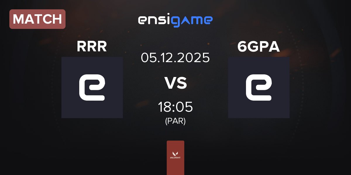 Partida RRR vs 6GPA | 05.12