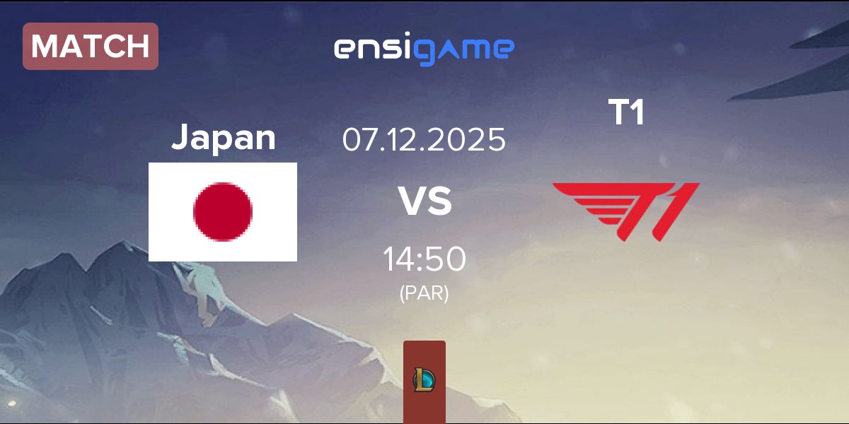 Match Japan vs T1 | 07.12