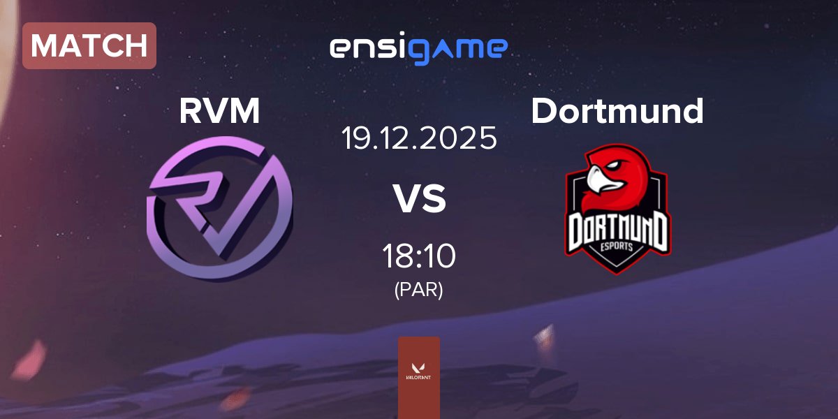 Partida Reveal Multigaming RVM vs Dortmund eSports Dortmund | 19.12