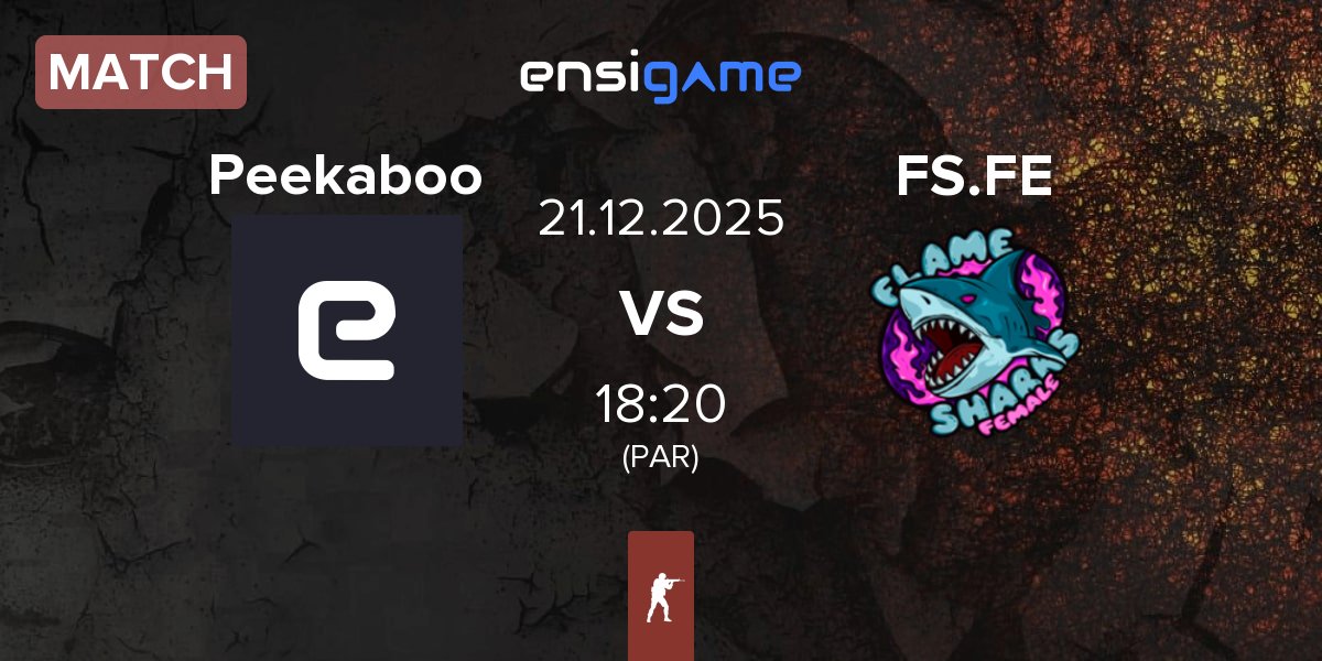 Match Peekaboo vs Flame Sharks fe FS.FE | 21.12