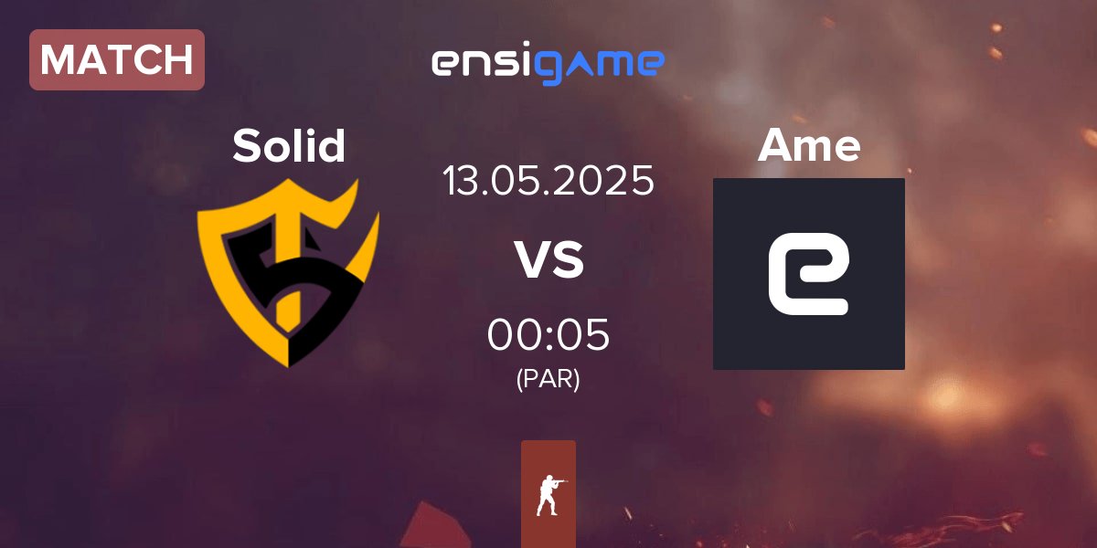 Partida Team Solid Solid vs América Ame | 13.05