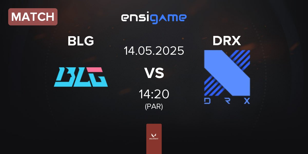 Match Bilibili Gaming BLG vs DRX | 14.05