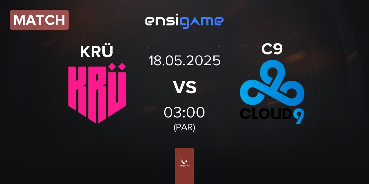Match KRÜ Esports KRÜ vs Cloud9 C9 | 18.05