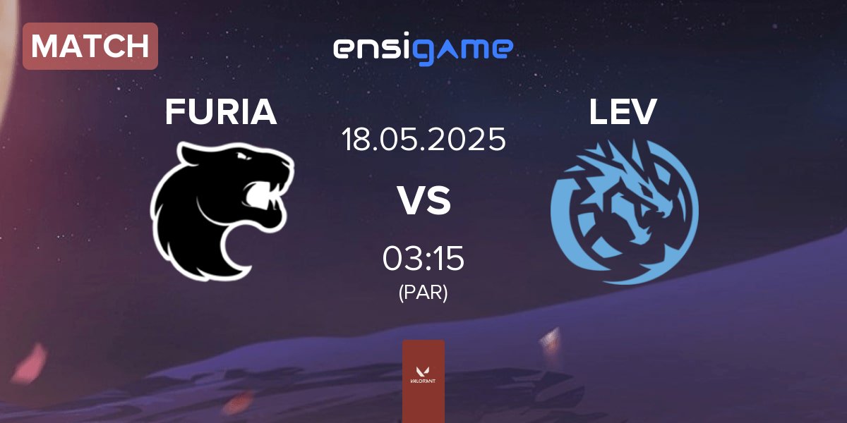 Partida FURIA Esports FURIA vs Leviatán Esports LEV | 18.05