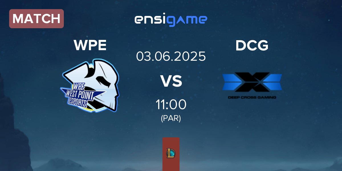 Match West Point Esports WPE vs Deep Cross Gaming DCG | 03.06