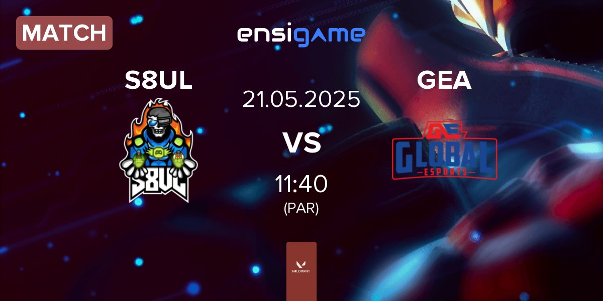 Match S8UL Esports S8UL vs Global Esports Academy GEA | 21.05