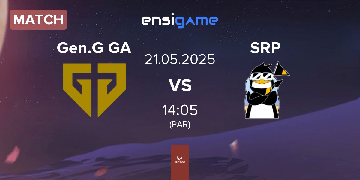 Partida Gen.G Global Academy Gen.G GA vs SHERPA SRP | 21.05