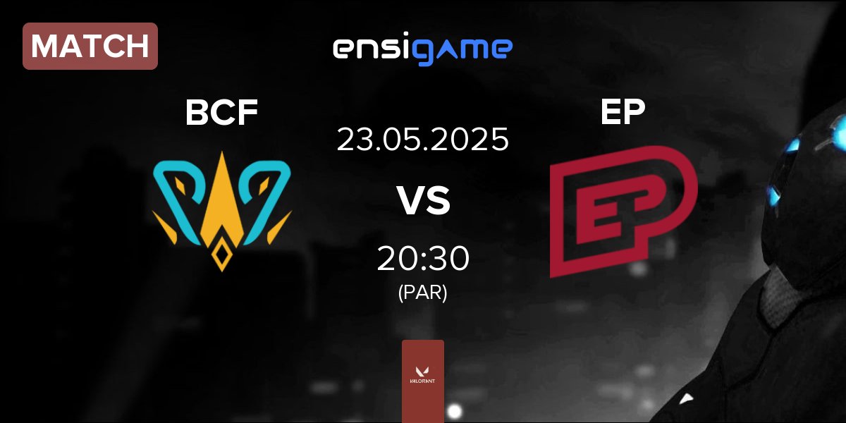 Partida BBL PCIFIC BCF vs Enterprise Esports EP | 23.05