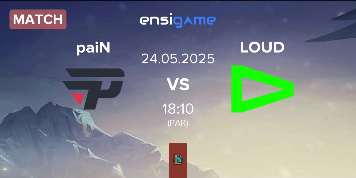 Match paiN Gaming paiN vs LOUD | 24.05