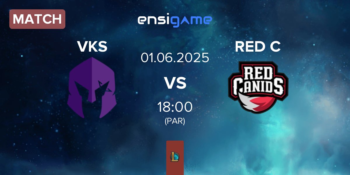 Partida Vivo Keyd Stars VKS vs RED Canids RC | 01.06