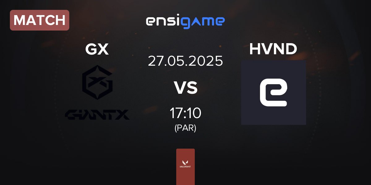 Partida GIANTX GC GX vs BLVKHVND HVND | 27.05