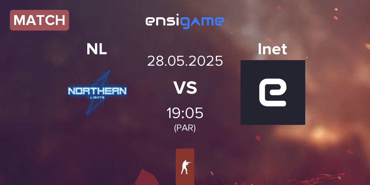 Match Northern Lights NL vs Inet Esport Inet | 28.05