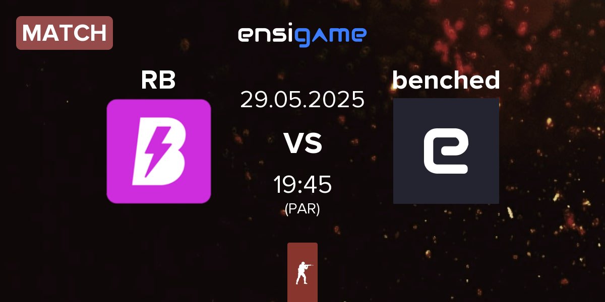 Partida RUSH B RB vs benched | 29.05