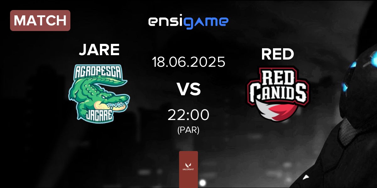 Match Agropesca Jacare JARE vs RED Canids RED | 18.06