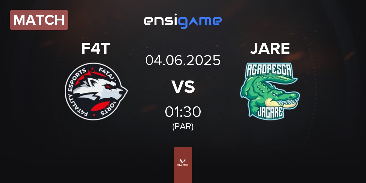 Match F4TALITY eSports F4T vs Agropesca Jacare JARE | 04.06