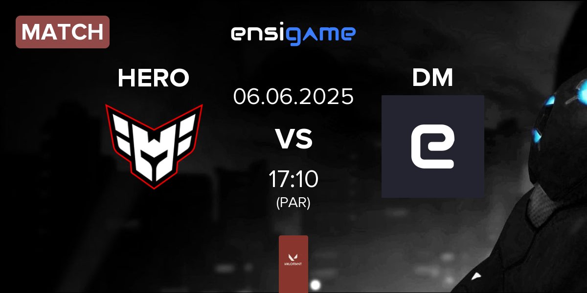 Partida HEROIC Valkyries HERO vs DVM Miss DM | 06.06