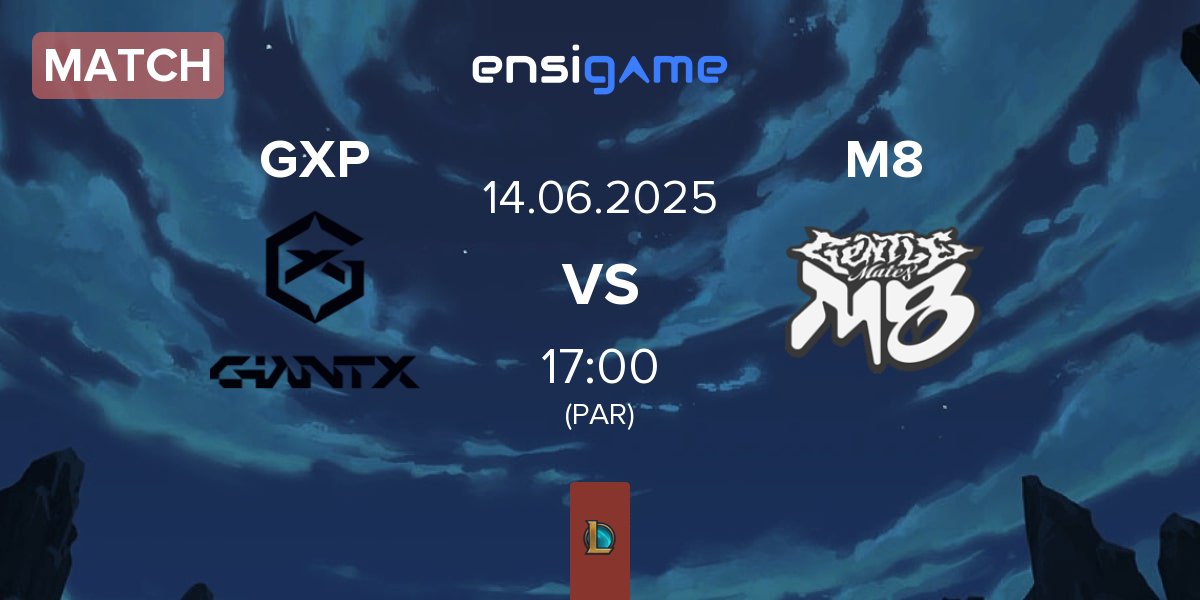 Partida GIANTX iTero GXP vs Gentle Mates M8 | 14.06