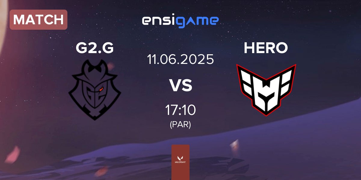 Partida G2 Gozen G2.G vs HEROIC Valkyries HERO | 11.06