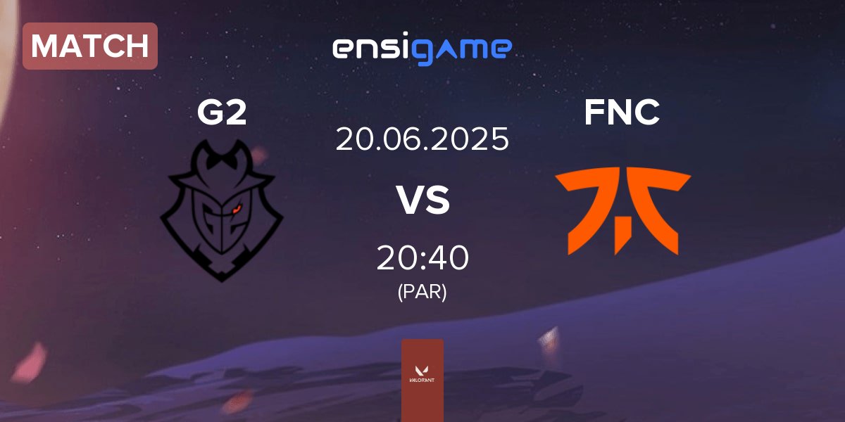 Partida G2 Esports G2 vs Fnatic FNC | 20.06