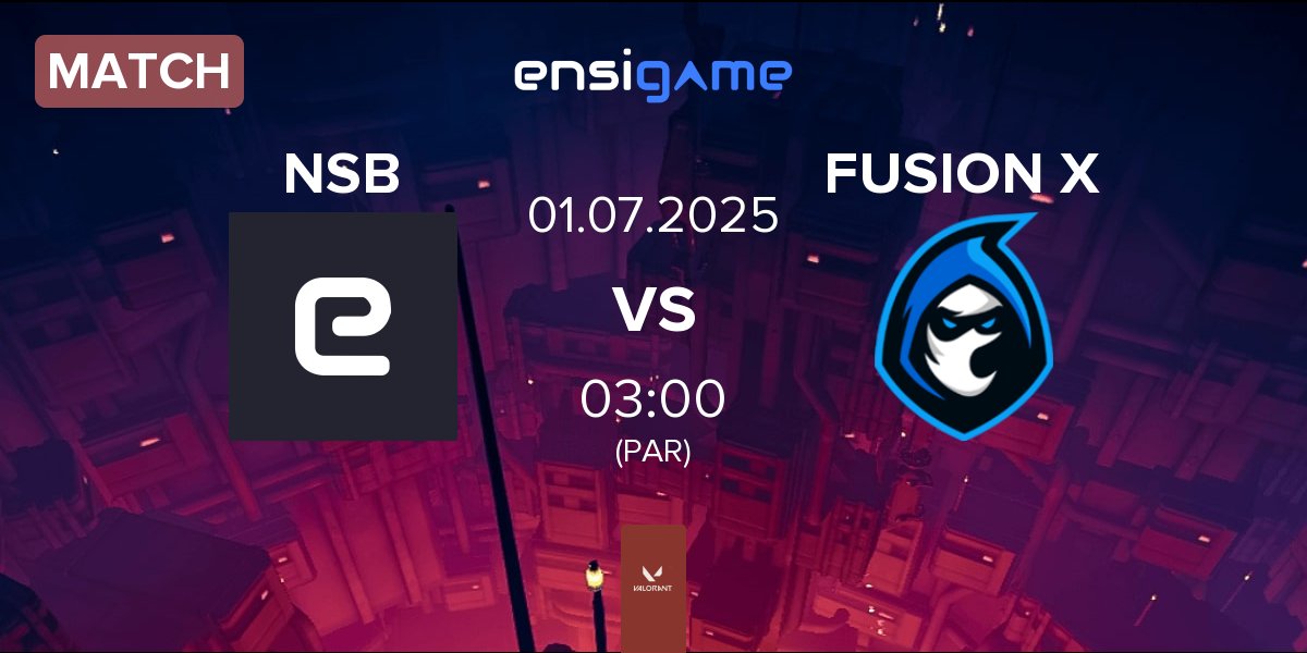 Partida No Sweat Blossom NSB vs FUSION X | 30.06