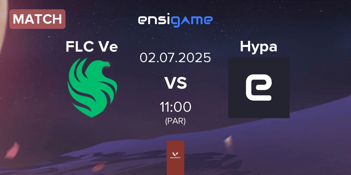 Partida Falcons Vega FLC vs Hypa Hypa Esports Hypa | 02.07