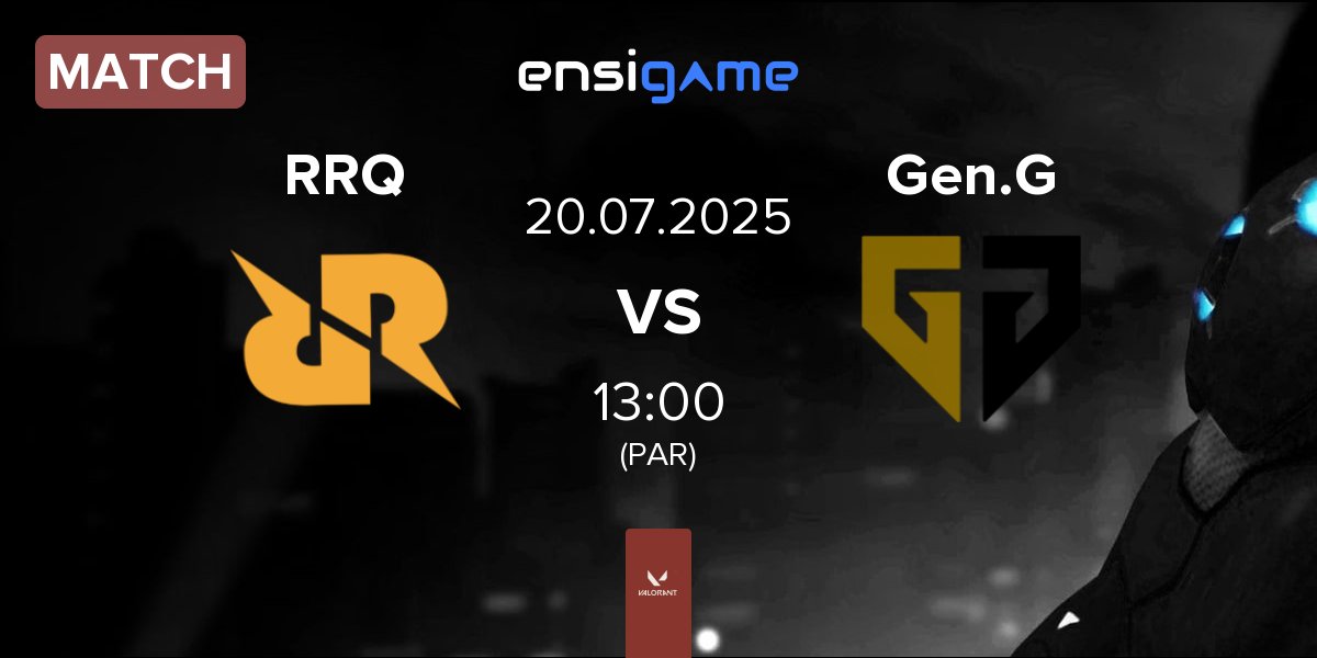Match Rex Regum Qeon RRQ vs Gen.G Esports Gen.G | 20.07
