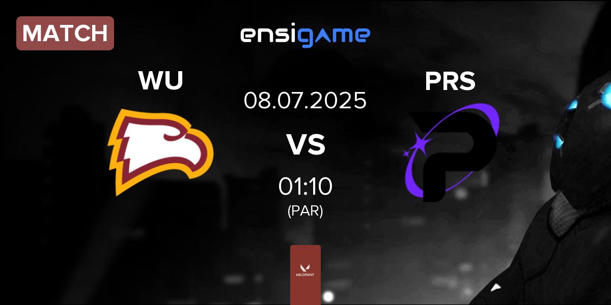 Partida Winthrop University WU vs Prosperity Esports PRS | 08.07