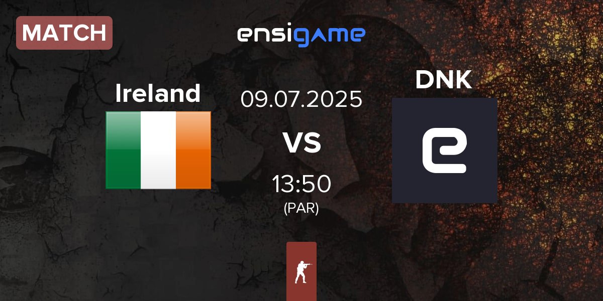 Match Ireland vs Denmark DNK | 09.07