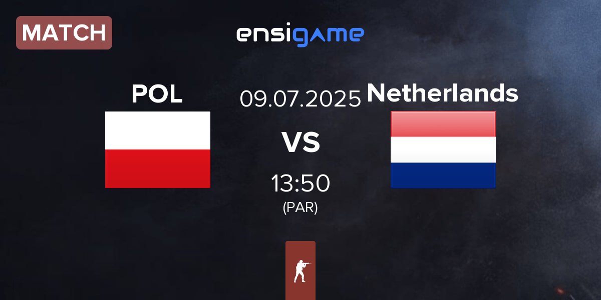 Partida Team Poland POL vs Netherlands | 09.07