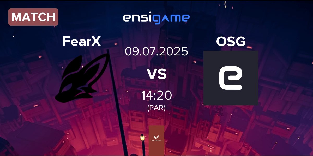 Match FearX BFX vs ONSIDE GAMING ONG | 09.07