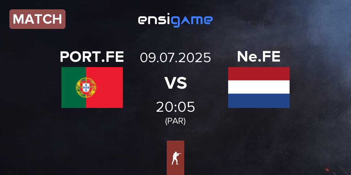 Match Portugal.FE PORT.FE vs Netherlands.FE Ne.FE | 09.07
