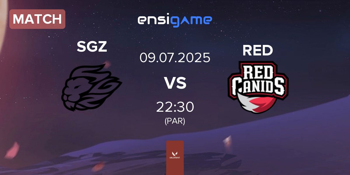 Match SAGAZ SGZ vs RED Canids RED | 09.07