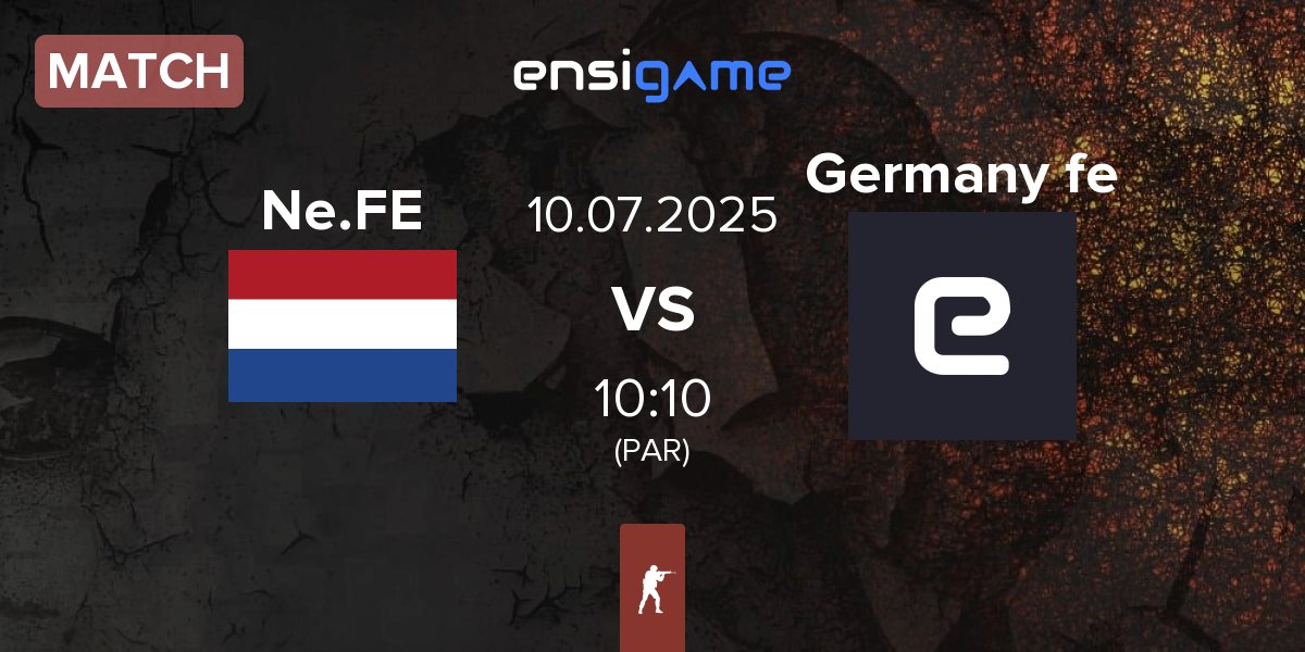 Match Netherlands.FE Ne.FE vs Germany fe | 10.07