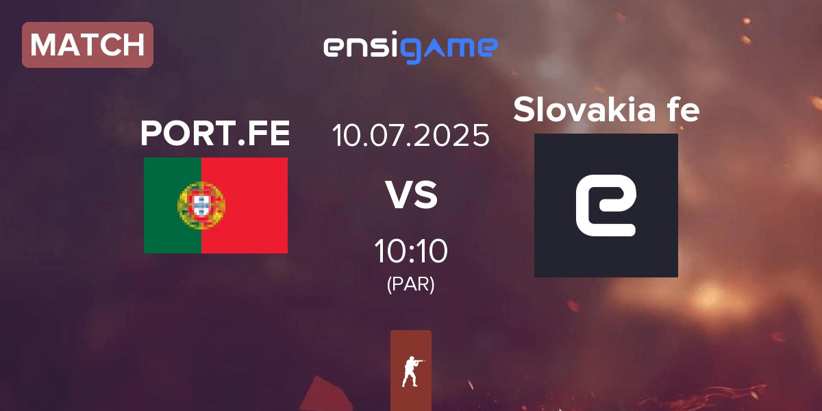 Partida Portugal.FE PORT.FE vs Slovakia fe | 10.07