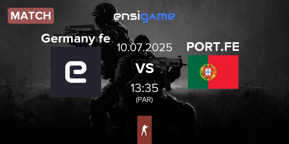 Partida Germany fe vs Portugal.FE PORT.FE | 10.07
