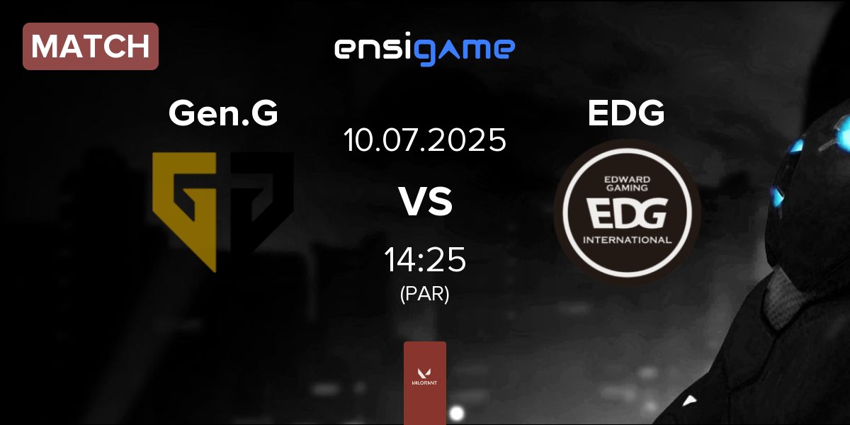 Match Gen.G Esports Gen.G vs Edward Gaming EDG | 10.07