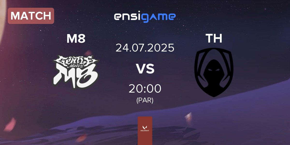Match Gentle Mates M8 vs Team Heretics TH | 24.07