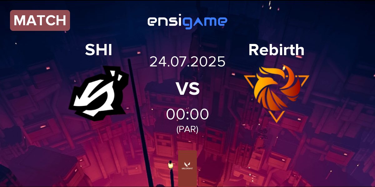 Partida ShindeN SHI vs Rebirth Esports Rebirth | 24.07