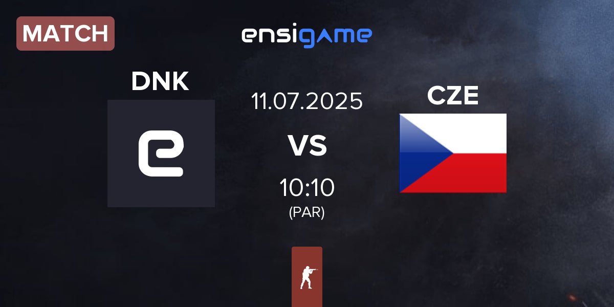Match Denmark DNK vs Czech Republic CZE | 11.07