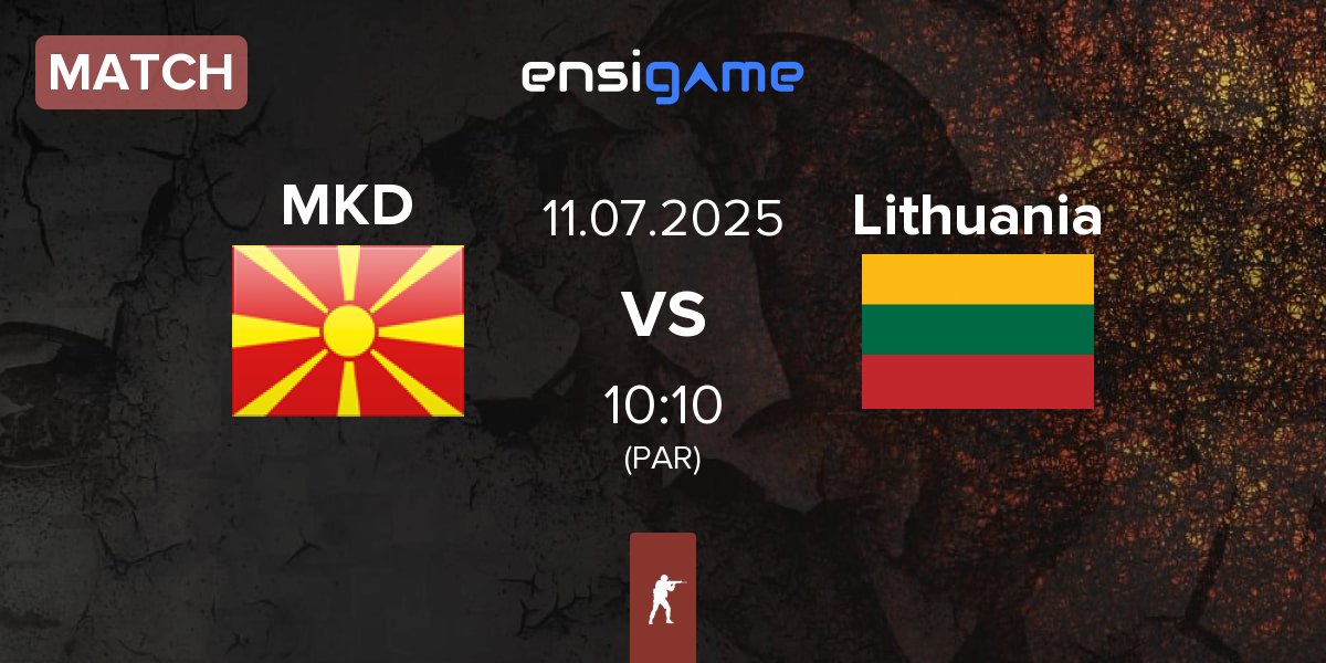 Partida North Macedonia MKD vs Lithuania | 11.07