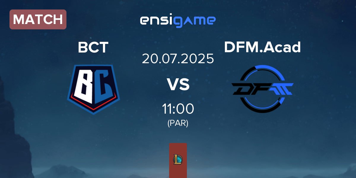 Match Burning Core Toyama BCT vs DetonatioN FocusMe Academy DFM.Acad | 20.07