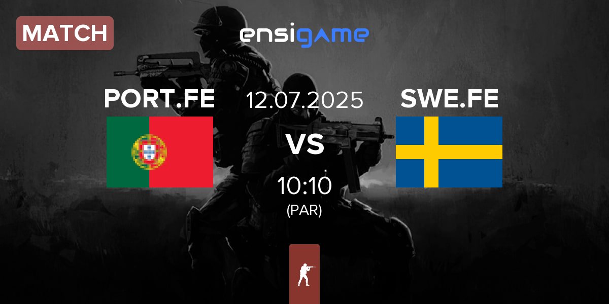 Match Portugal.FE PORT.FE vs Sweden.FE SWE.FE | 12.07