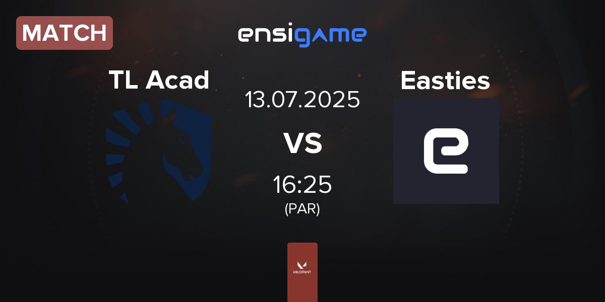 Partida Team Liquid Academy TL Acad vs Easties | 13.07