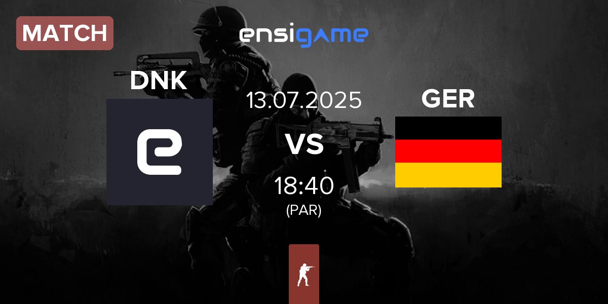 Match Denmark DNK vs Team Germany GER | 13.07