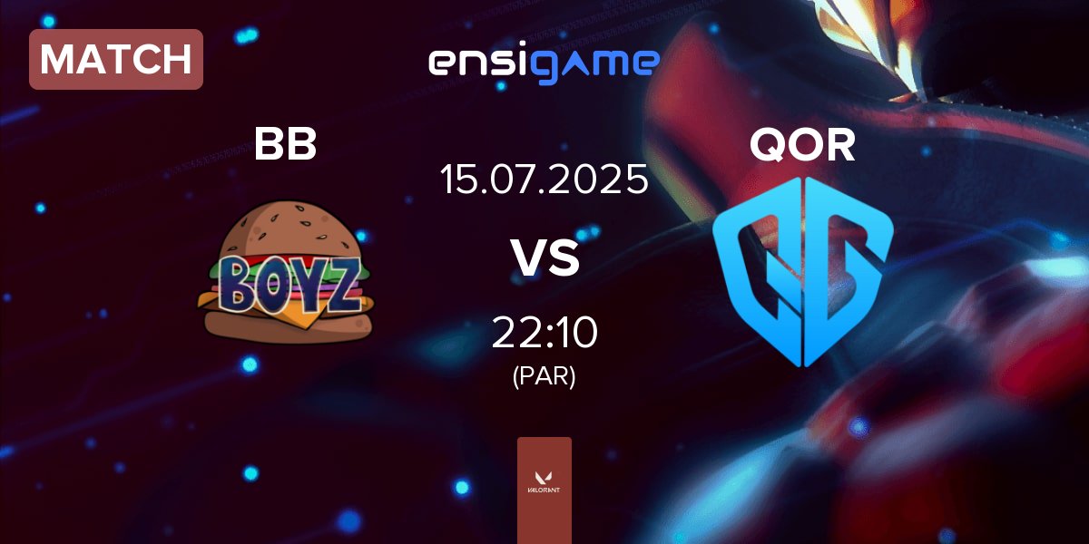 Match Burger BOyz BB vs QoR QOR | 15.07