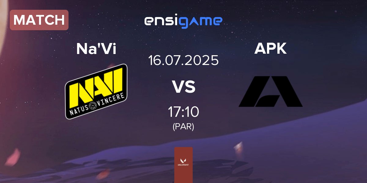Match Natus Vincere Na'Vi vs Apeks APK | 16.07