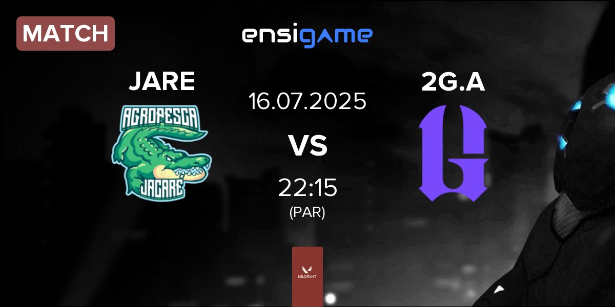 Match Agropesca Jacare JARE vs 2GAME Academy 2G.A | 16.07