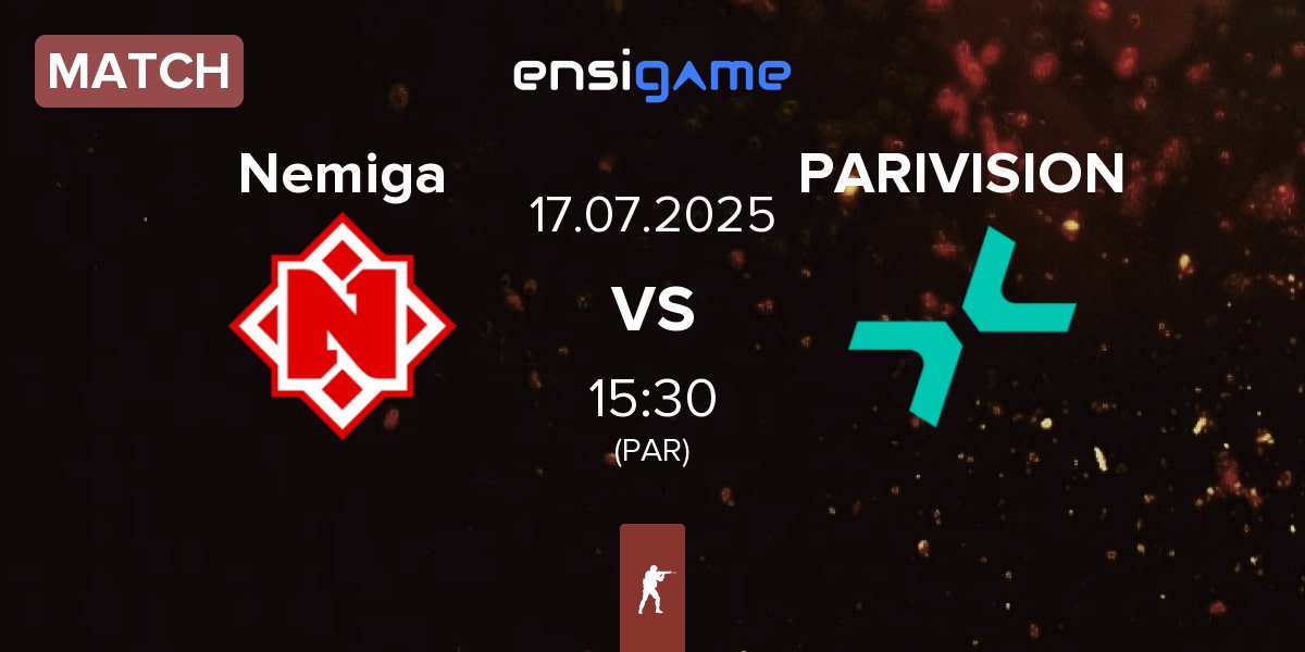Match Nemiga Gaming Nemiga vs PARIVISION | 17.07