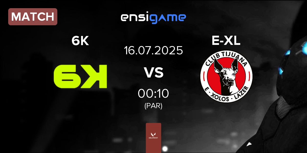 Match Six Karma 6K vs E-Xolos LAZER E-XL | 16.07